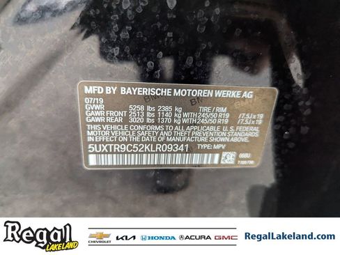 Used 2019 BMW X3 xDrive30i w/ Convenience Package image 31
