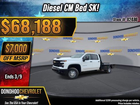 New 2026 Chevrolet Silverado 3500 W/T image 1