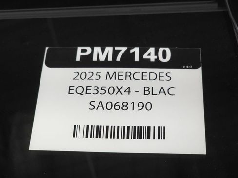 Used 2025 Mercedes-Benz EQE 350+ 4MATIC SUV w/ Driver Assistance Package image 39