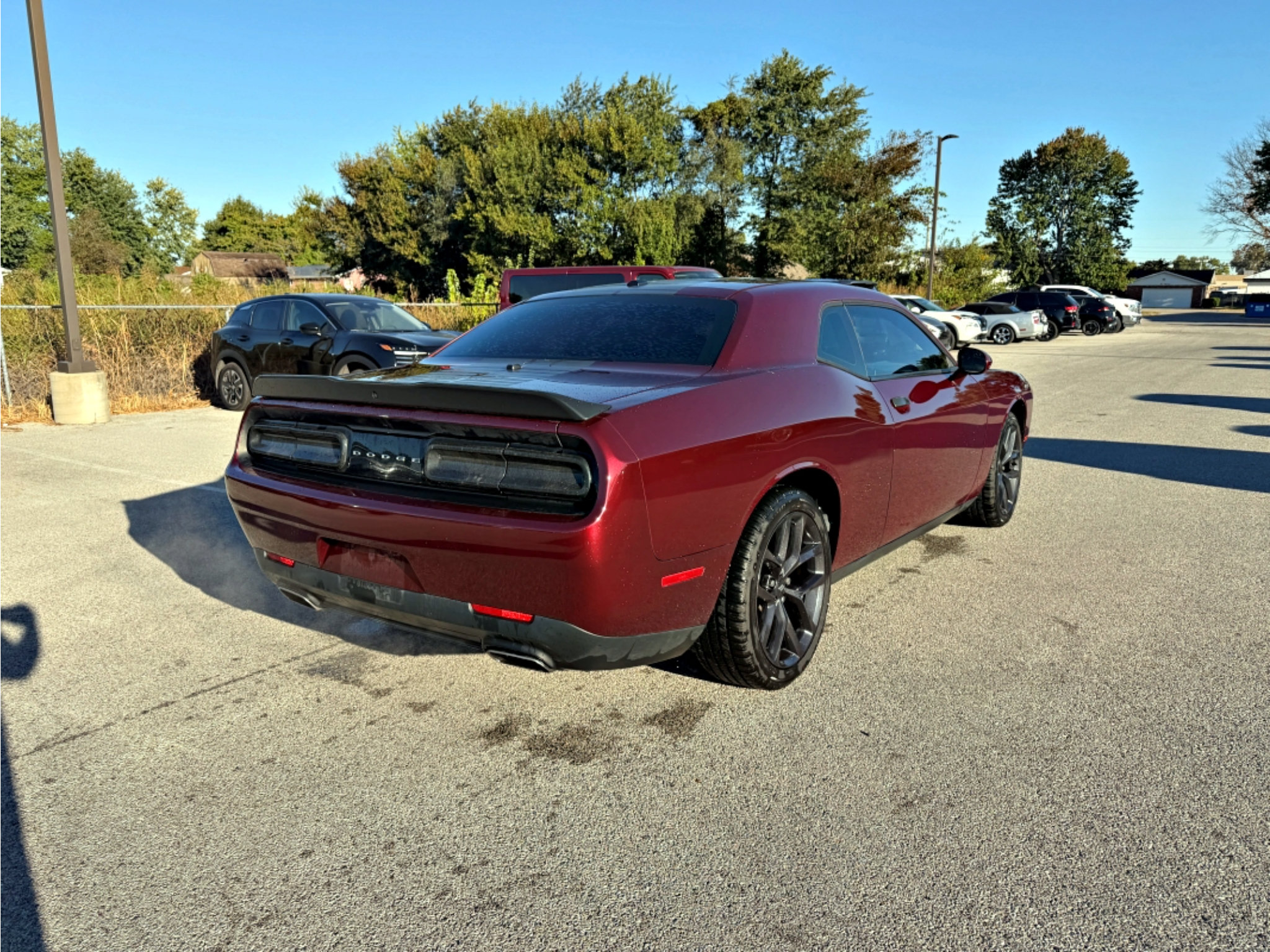 Used 2021 Dodge Challenger SXT w/ Blacktop Package RWD image 6