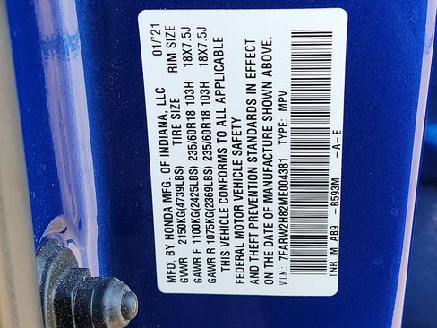 Used 2021 Honda CR-V EX-L image 28