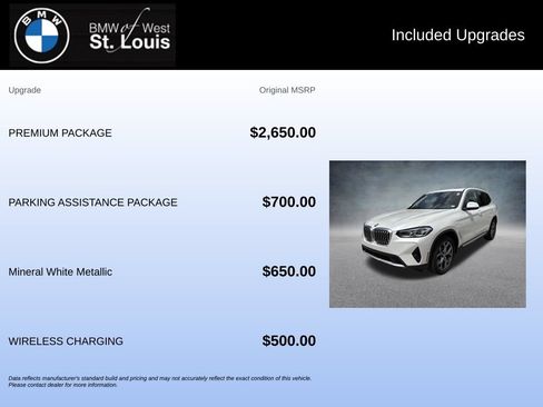Used 2023 BMW X3 xDrive30i w/ Premium Package AWD/4WD image 20