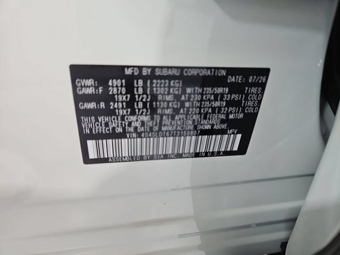 New 2026 Subaru Forester Touring AWD/4WD image 28