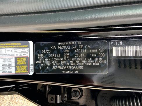 Certified 2025 Kia K4 GT-Line w/ GT-Line Sunroof Package FWD image 69