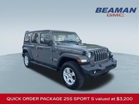 Used 2021 Jeep Wrangler Unlimited Sport AWD/4WD image 1