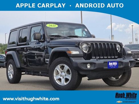 Used 2021 Jeep Wrangler Unlimited Sport AWD/4WD image 1
