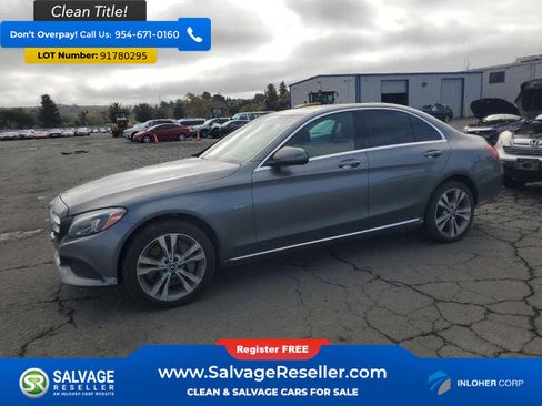 Used 2018 Mercedes-Benz C 350e Sedan image 1