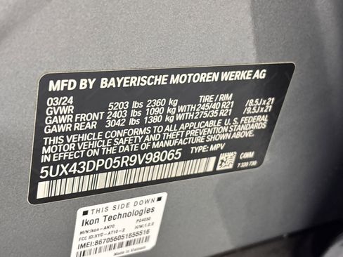 Certified 2024 BMW X3 sDrive30i w/ Convenience Package RWD image 19
