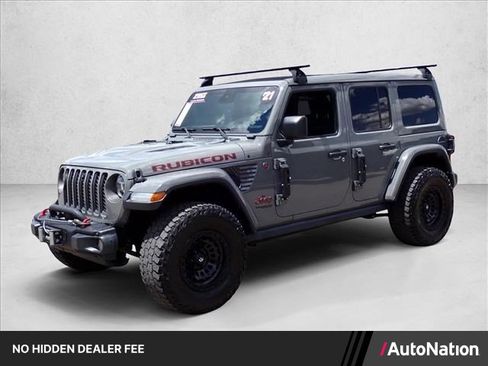 Used 2021 Jeep Wrangler Unlimited Rubicon AWD/4WD image 1