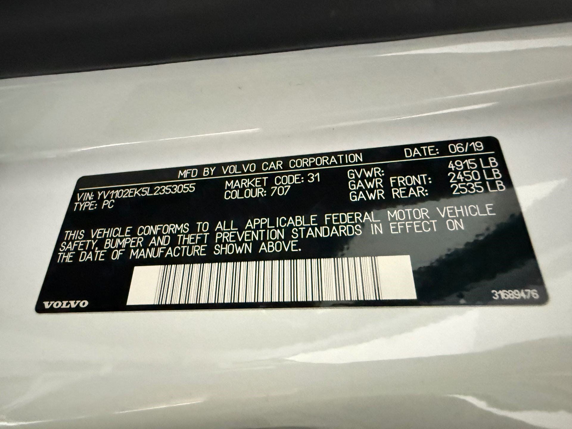 Used 2020 Volvo V60 T5 Momentum FWD image 28