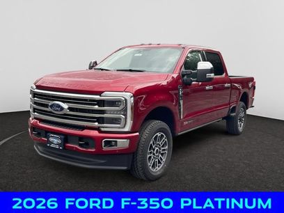 New 2026 Ford F350 Platinum w/ Platinum Plus Package