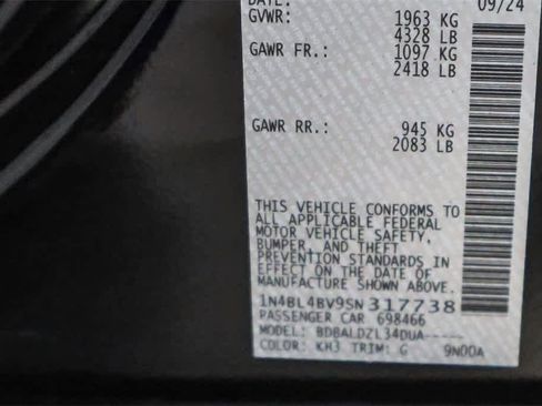 New 2025 Nissan Altima 2.5 S image 28