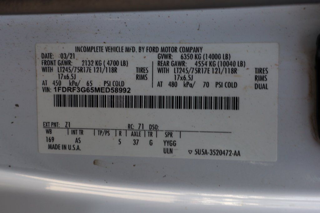 Used 2021 Ford F350 XL w/ Power Equipment Group RWD image 44