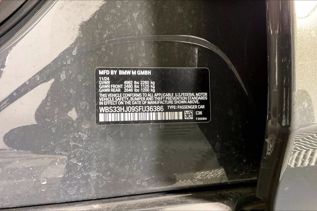 Used 2025 BMW M3 Competition AWD/4WD image 33