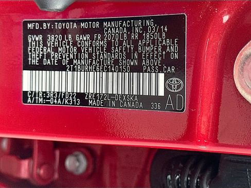 Used 2014 Toyota Corolla S FWD image 28