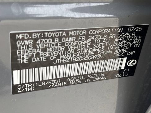 Certified 2025 Lexus IS 350 F Sport w/ Accessory Package RWD image 29