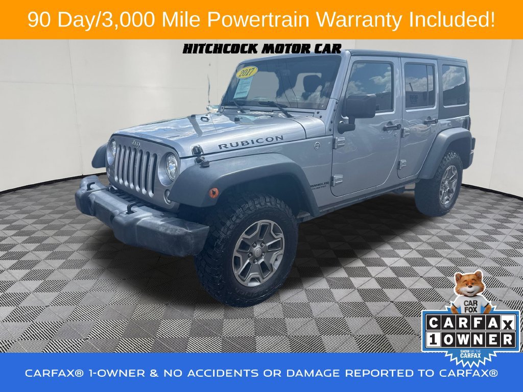 Used 2017 Jeep Wrangler Unlimited Rubicon w/ Connectivity Group AWD/4WD 360° Tour