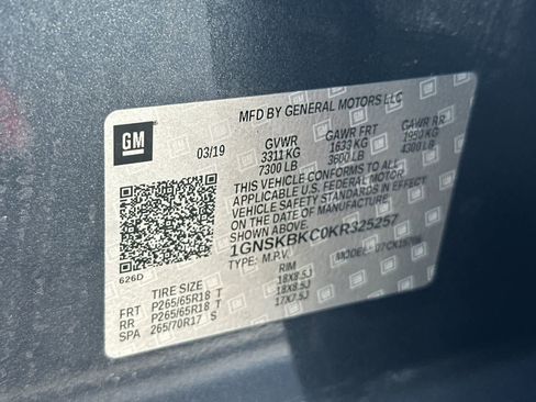 Used 2019 Chevrolet Tahoe LT w/ Luxury Package AWD/4WD image 30
