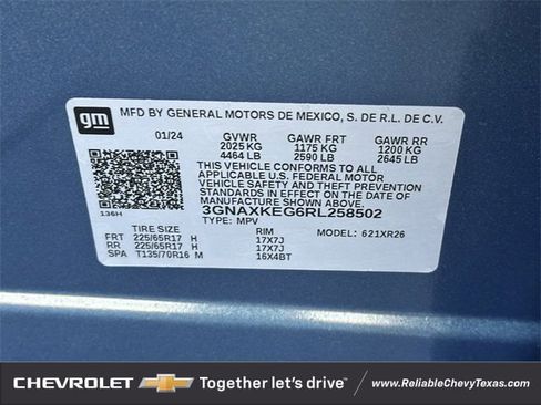 Certified 2024 Chevrolet Equinox LT image 32