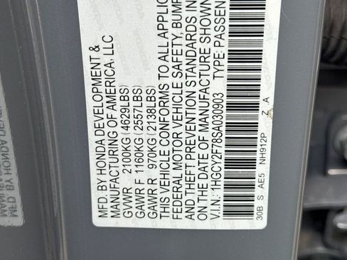 Certified 2025 Honda Accord Sport image 27