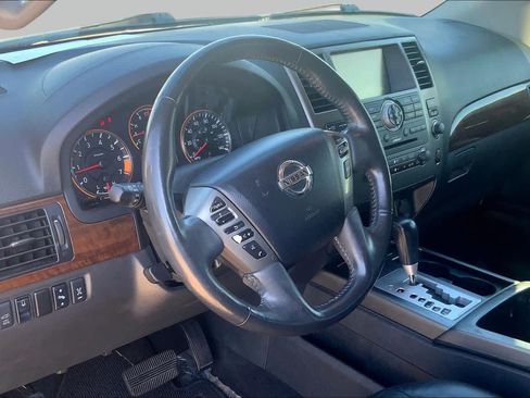 Used 2015 Nissan Armada Platinum w/ 2nd Row Captain Seat Package RWD image 17
