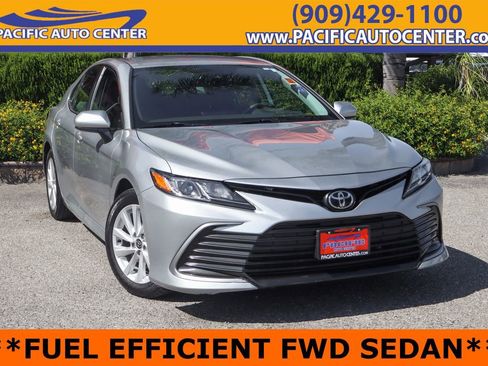 Used 2021 Toyota Camry LE FWD image 1