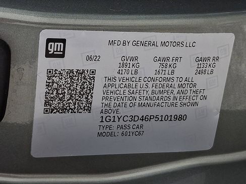 Used 2023 Chevrolet Corvette Stingray Premium Conv w/ Z51 Performance Package image 23