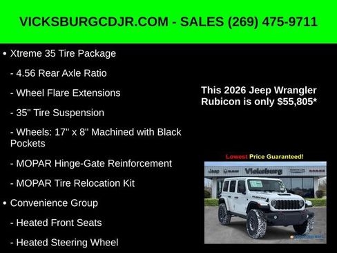 New 2026 Jeep Wrangler Rubicon image 11
