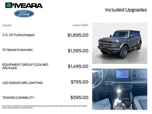 Used 2021 Ford Bronco Big Bend AWD/4WD image 4