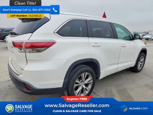 Used 2014 Toyota Highlander XLE image 4