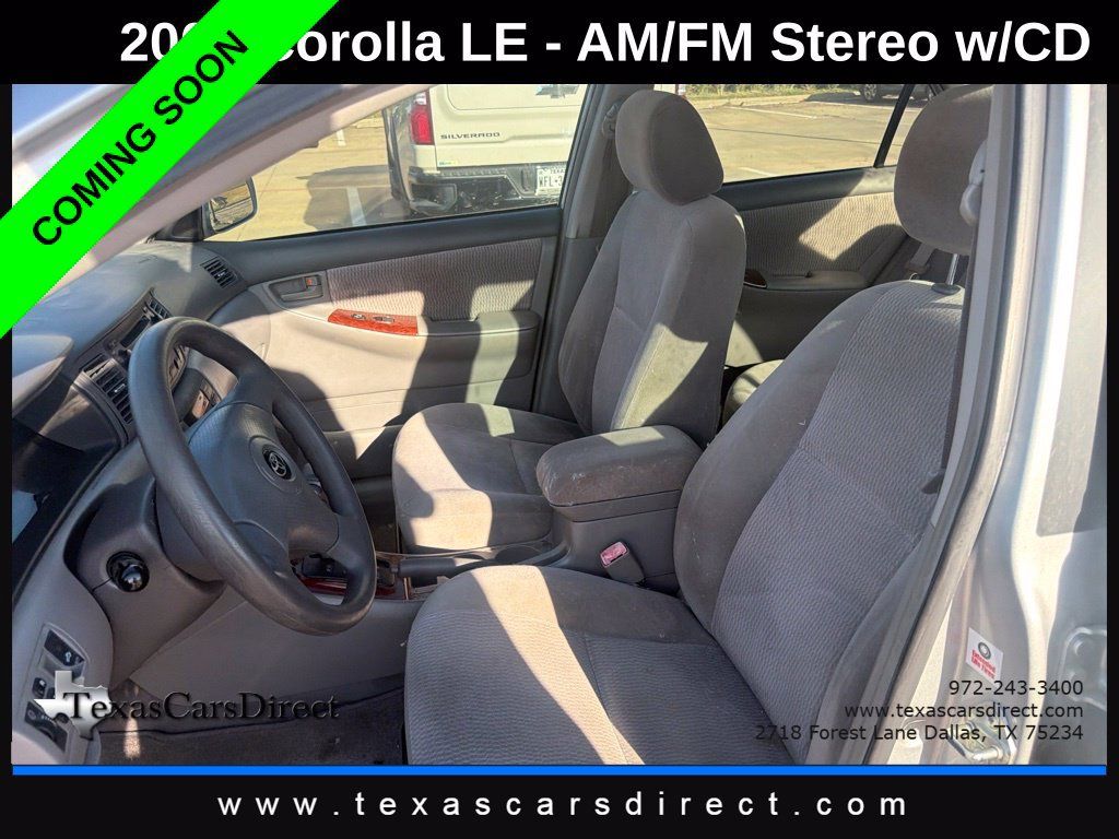 Used 2007 Toyota Corolla LE w/ Audio Value Pkg FWD image 6