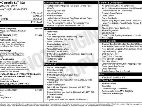 Used 2023 GMC Acadia SLT w/ Elevation Edition FWD image 6