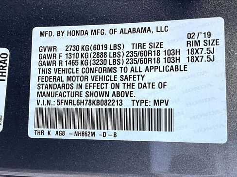 Used 2019 Honda Odyssey EX-L image 30