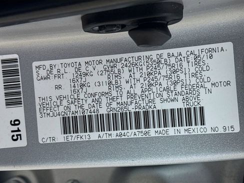 Used 2010 Toyota Tacoma PreRunner RWD image 31