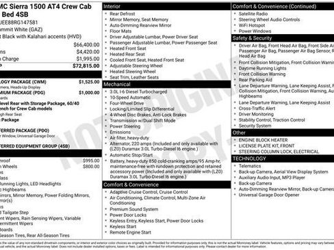 Used 2024 GMC Sierra 1500 AT4 w/ Technology Package image 2