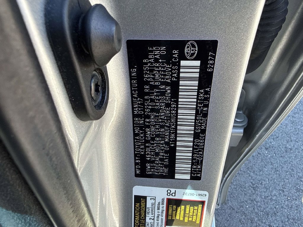 Used 2017 Toyota Camry XSE FWD image 19