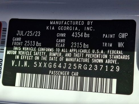 Certified 2024 Kia K5 GT-Line w/ GT-Line Premium Package FWD image 28