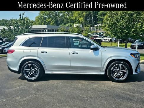 Certified 2025 Mercedes-Benz GLS 450 4MATIC w/ AMG Line Exterior image 8