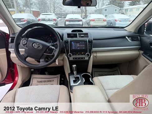 Used 2012 Toyota Camry LE image 12