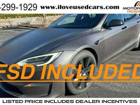 Used 2022 Tesla Model S AWD image 1