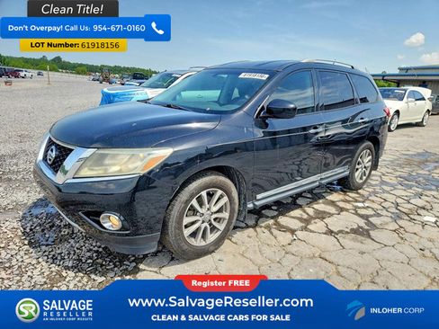 Used 2015 Nissan Pathfinder SL w/ Trailer Tow Package FWD image 1