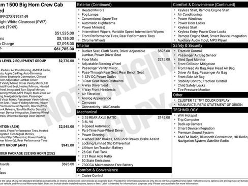 Used 2025 RAM 1500 Big Horn AWD/4WD image 4