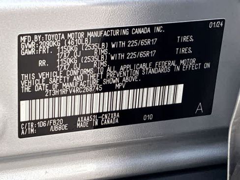 Used 2024 Toyota RAV4 LE FWD image 37