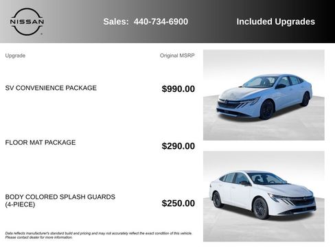 New 2026 Nissan Sentra SV w/ SV Convenience Package image 7