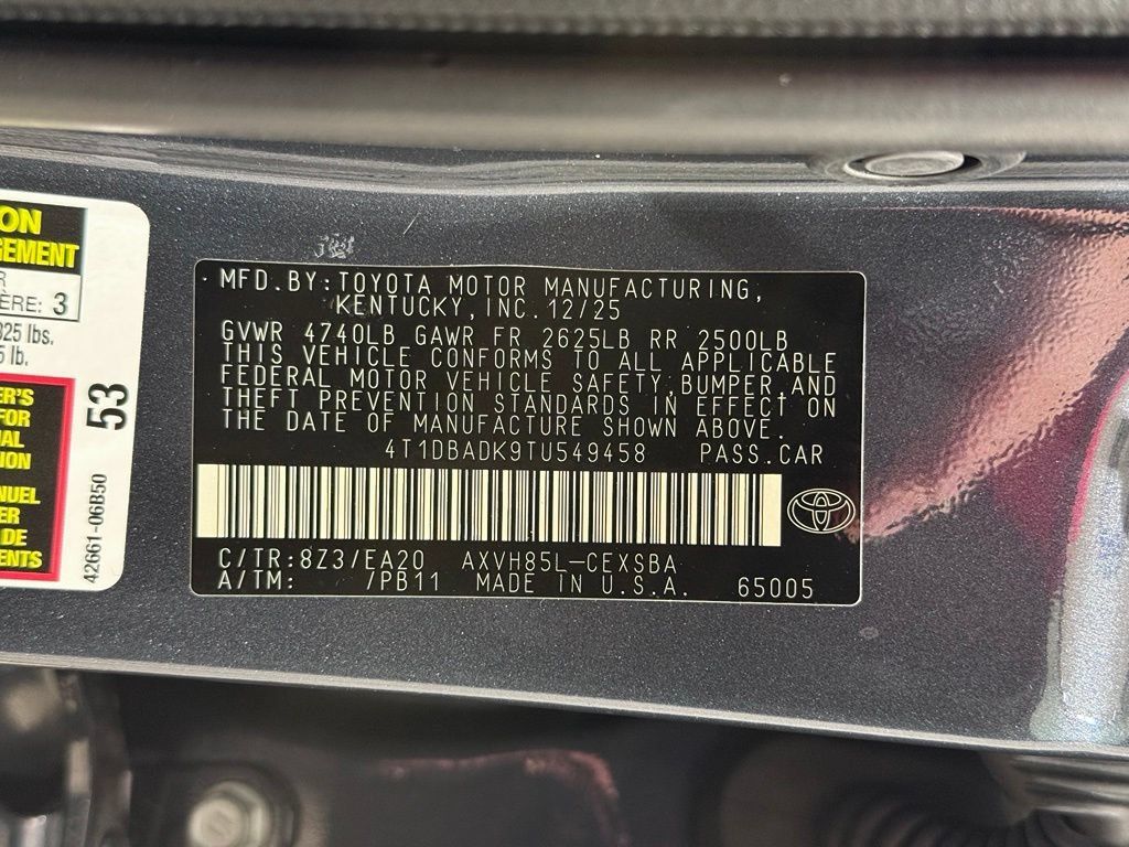 Certified 2026 Toyota Camry SE w/ Multimedia Upgrade Package AWD/4WD image 31