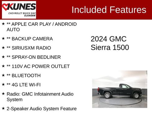 Used 2024 GMC Sierra 1500 Pro w/ Pro Value Package AWD/4WD image 2