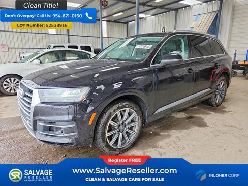 Used 2018 Audi Q7 3.0T Premium Plus w/ Premium Plus Package AWD/4WD image 1