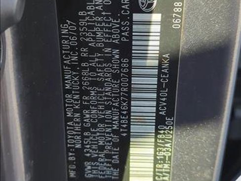 Used 2007 Toyota Camry LE image 26