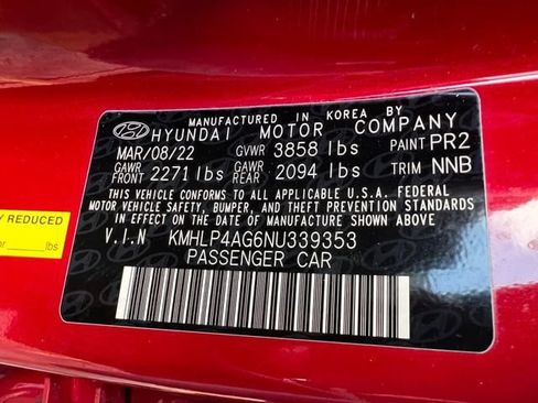 Used 2022 Hyundai Elantra Limited FWD image 39