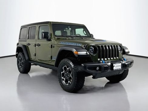 Used 2023 Jeep Wrangler Unlimited Rubicon 4xe w/ Cold Weather Group AWD/4WD image 4